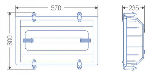 Индукционный тоннельный светильник ITL TN001 Индукционный тоннельный светильник ITL TN001